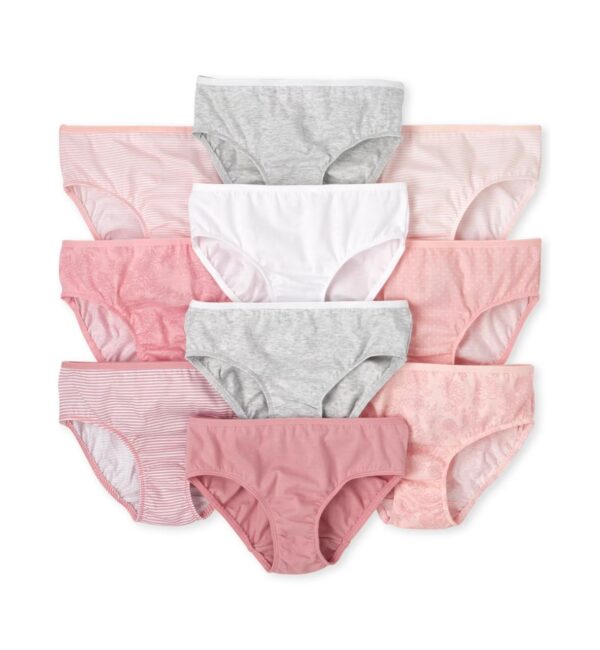 Girls Underwear 10-Pack - Petal